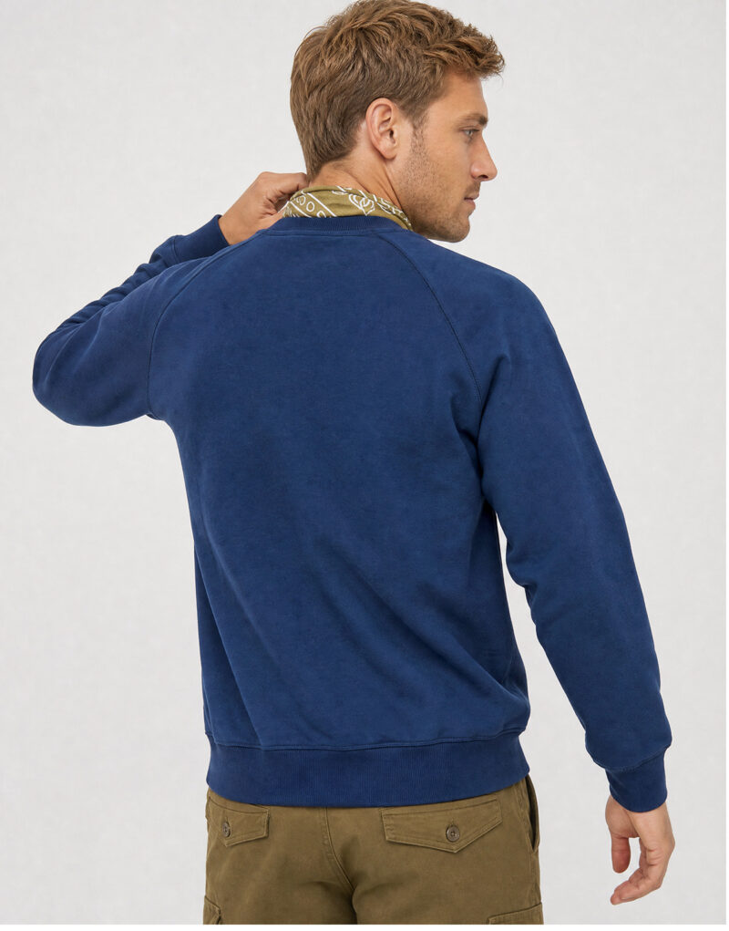 Felpe Timberland LB Crew Exeter River Marine Felpe Abbigliamento - 4