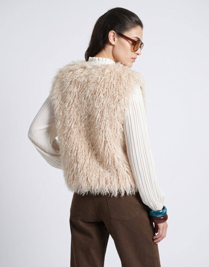 Giacca Oakwood BETH FRIBEE FUR Beige Giacche Donna - 4