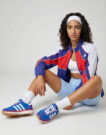 adidas Adizero Archive Running Jacket Blu Giacca Sportiva Donna - 5