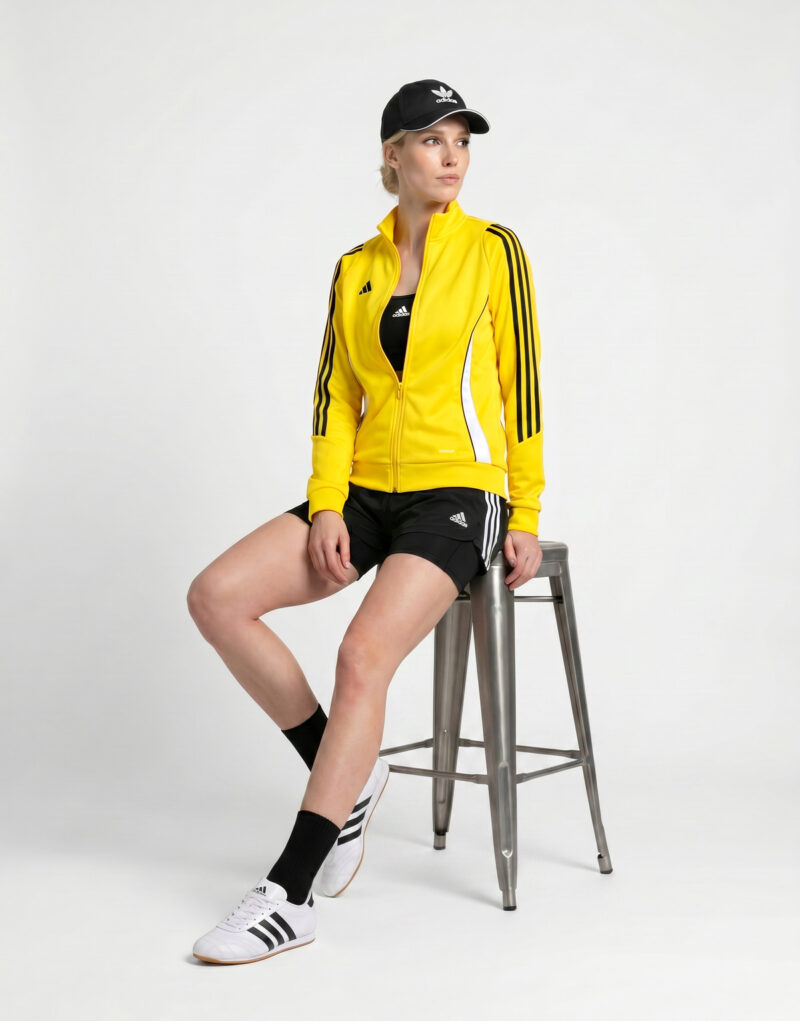 adidas Tiro 24 Training Track Top Giallo Giacca Sportiva Donna - 3