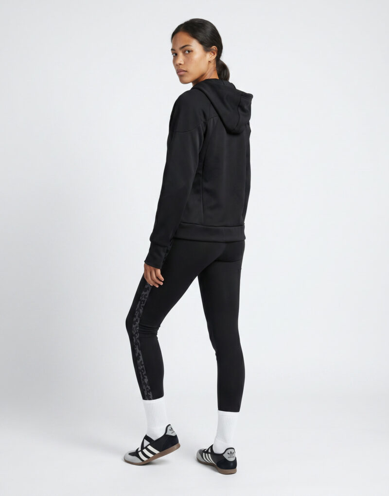 adidas Tiro 25 Full-Zip Hoodie Nero Giacca Sportiva Donna - 4