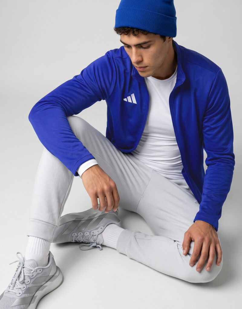 adidas Entrada26 Track Top Blu Giacca Sportiva Uomo - 5