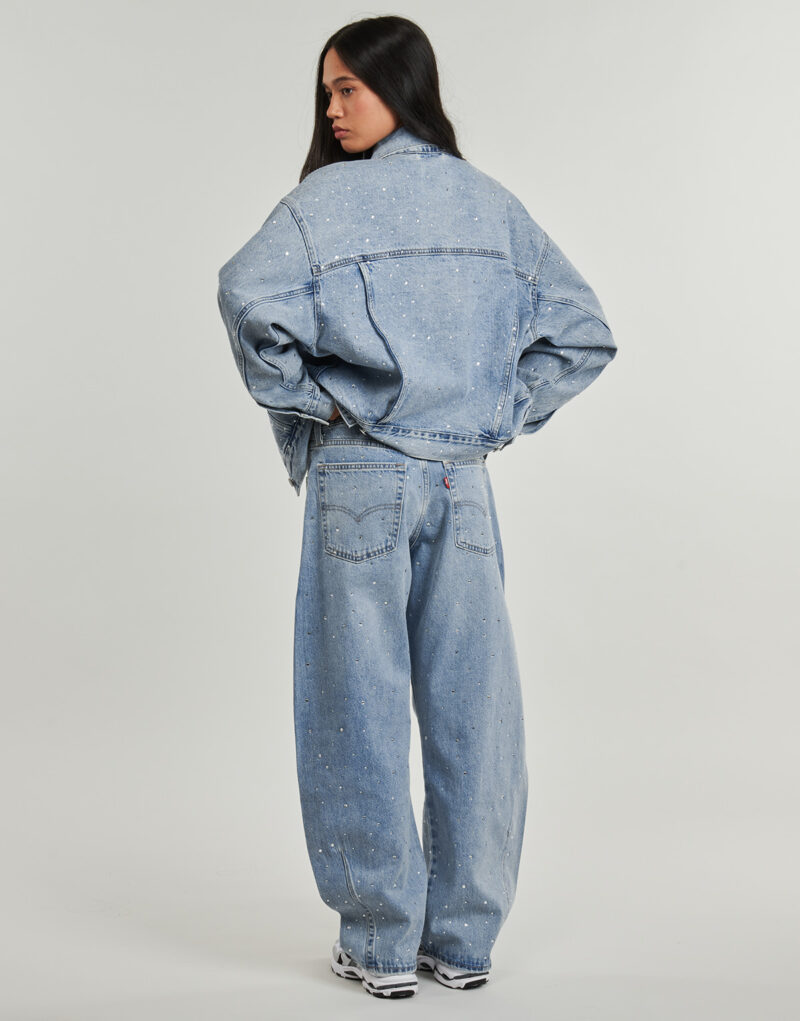 Levis 90S TRUCKER Blu Giacca in jeans Donna - 4