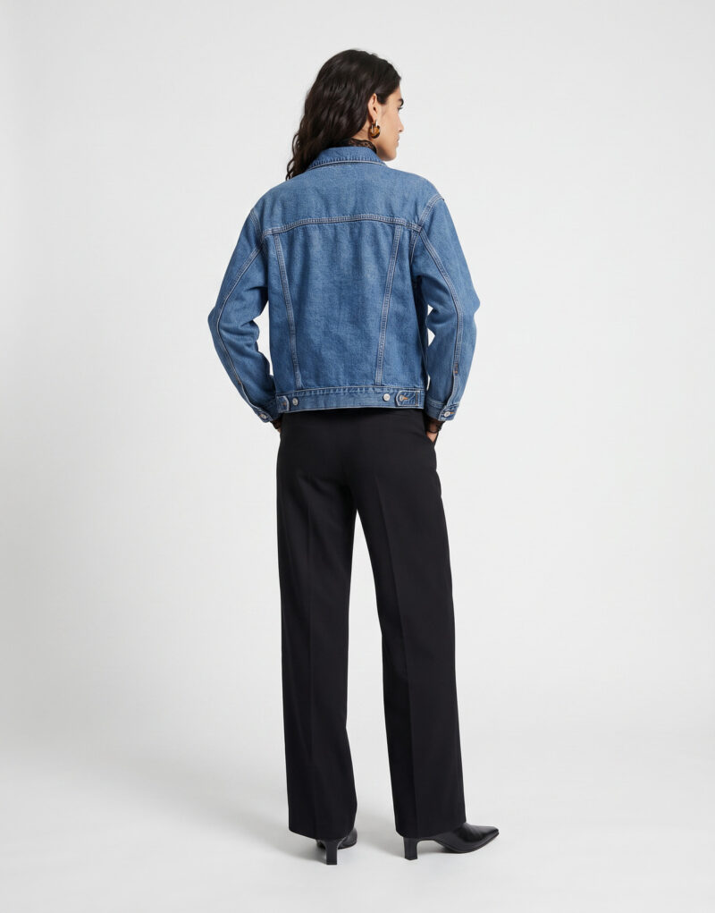 Levis 90S TRUCKER Blu Giacca in jeans Donna - 4