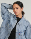 Levis 90S TRUCKER Blu Giacca in jeans Donna - 5