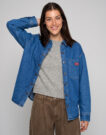 Dickies MINA DENIM SHACKET W Blu Giacca in jeans Donna - 2