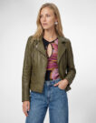 Oakwood VIDEO Kaki Giacca in pelle Donna - 2