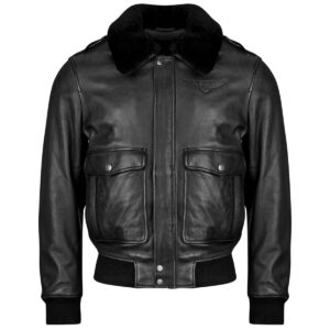 Giacca in pelle uomo Oakwood  B12  Nero Oakwood 3433554751574