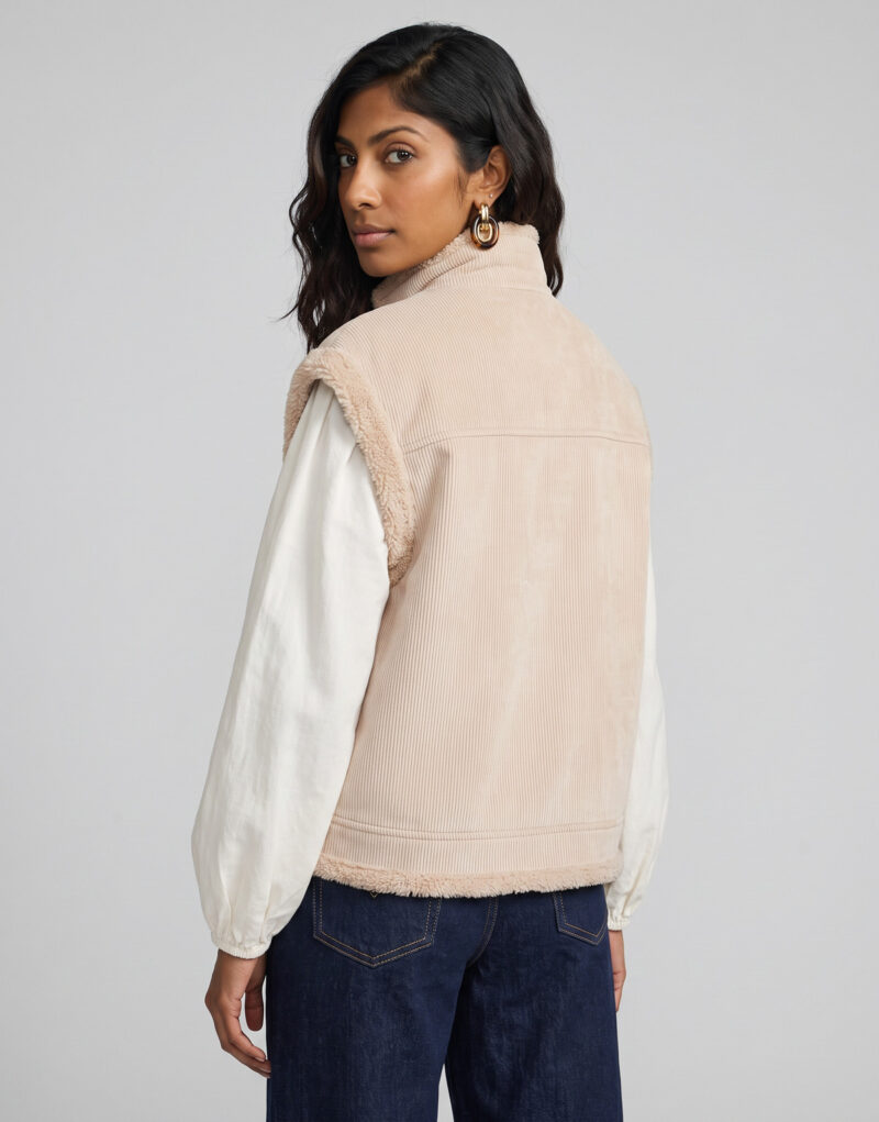Le Temps des Cerises Beige Giubbotto Donna - 4