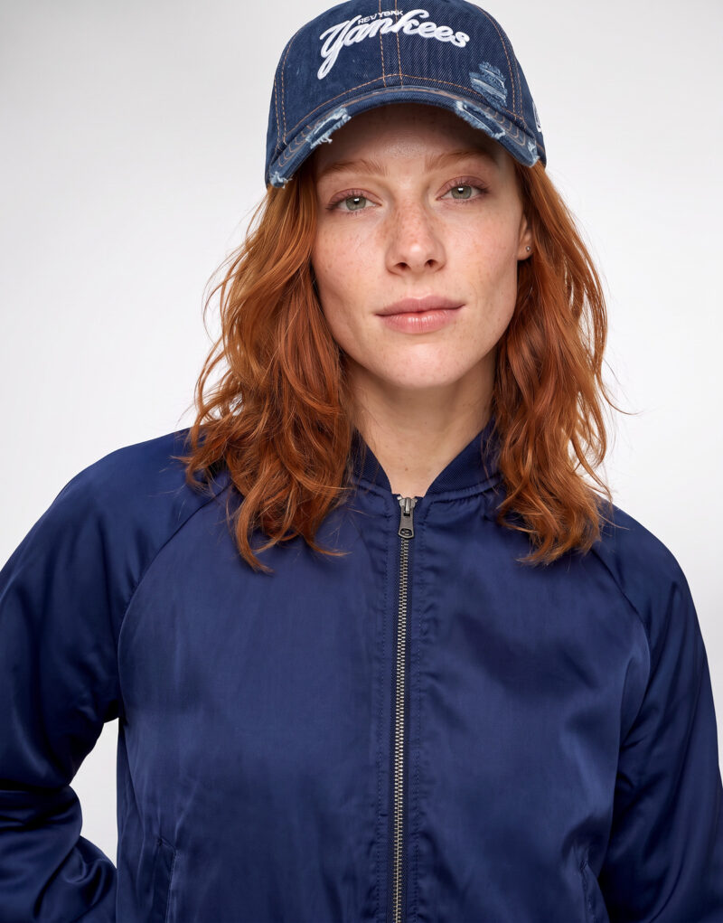 Giubbotto Levis RUTH FASHION BOMBER Marine Giubbotti Donna - 5