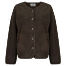 JDY JDYTELLA L/S TEDDY Marrone Giubbotto Donna - 1