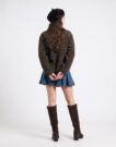 JDY JDYTELLA L/S TEDDY Marrone Giubbotto Donna - 4