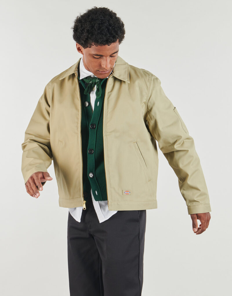 Dickies M LINED EISENHOWER JACKET REC KHAKI Beige Giubbotto Uomo - 3