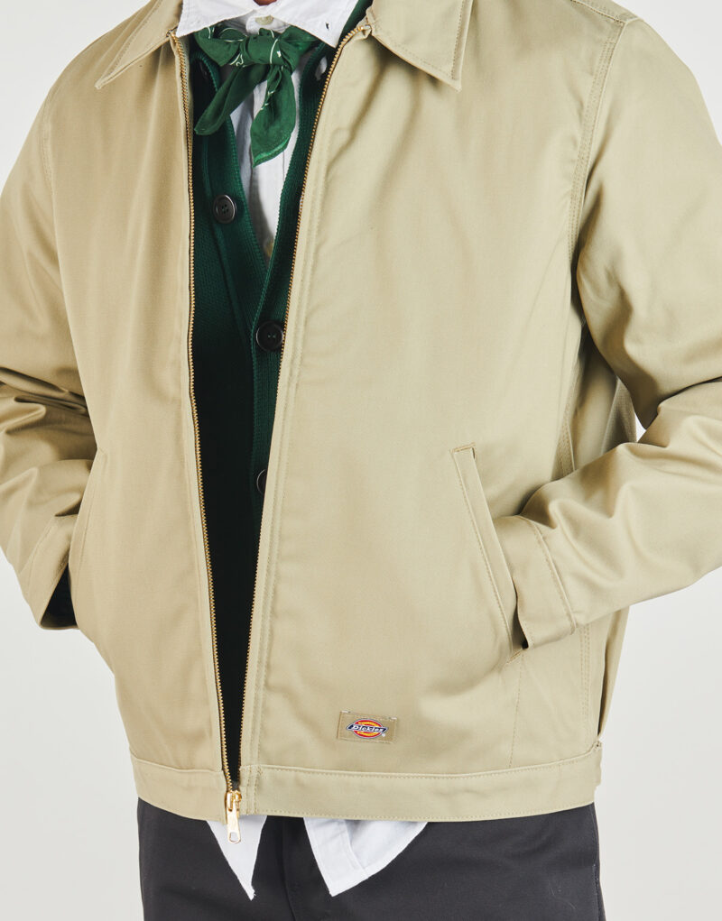 Dickies M LINED EISENHOWER JACKET REC KHAKI Beige Giubbotto Uomo - 5