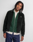 Lacoste Blouson aviateur rembourr&eacute; en velours c&ocirc;tel&eacute; Nero Giubbotto Uomo - 2