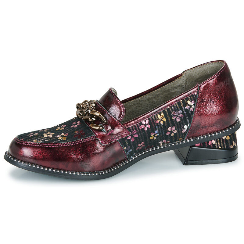 Laura Vita IBCIHALO 24 Bordeaux Mocassini Donna - 4