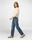 Le Temps des Cerises JFMADIECW1727-3001-BLUE Blu Jeans 3/4 & 7/8 Donna - 3