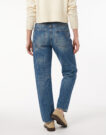 Le Temps des Cerises JFMADIECW1727-3001-BLUE Blu Jeans 3/4 & 7/8 Donna - 4