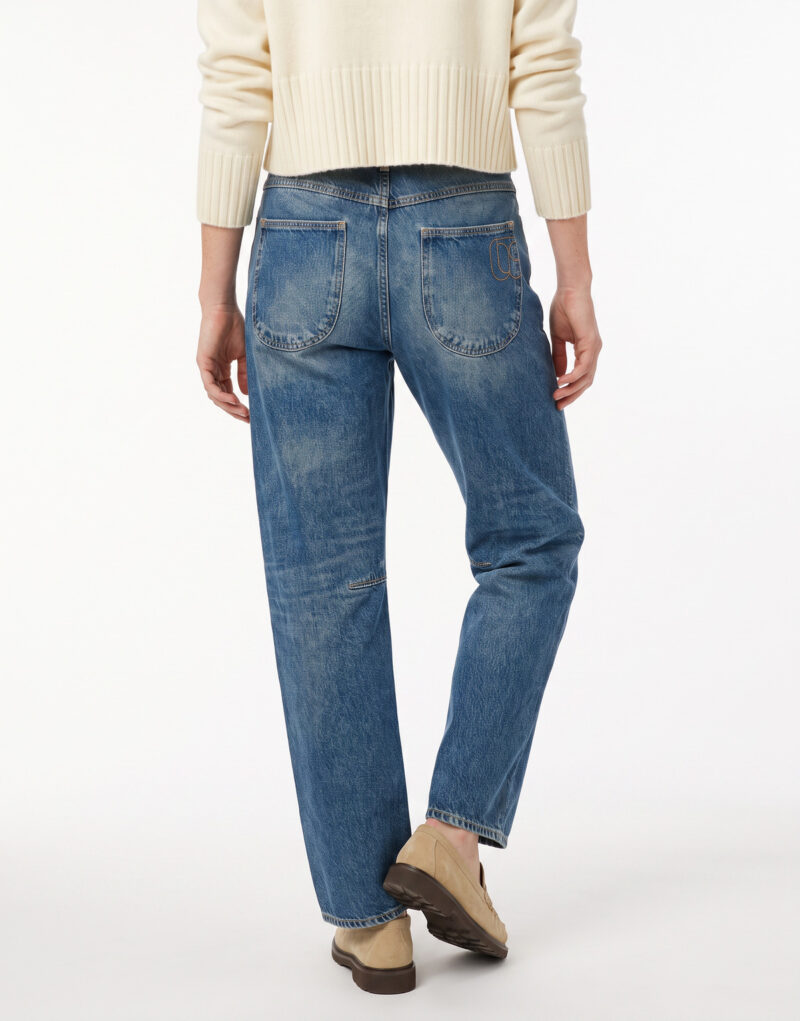 Le Temps des Cerises JFMADIECW1727-3001-BLUE Blu Jeans 3/4 & 7/8 Donna - 4