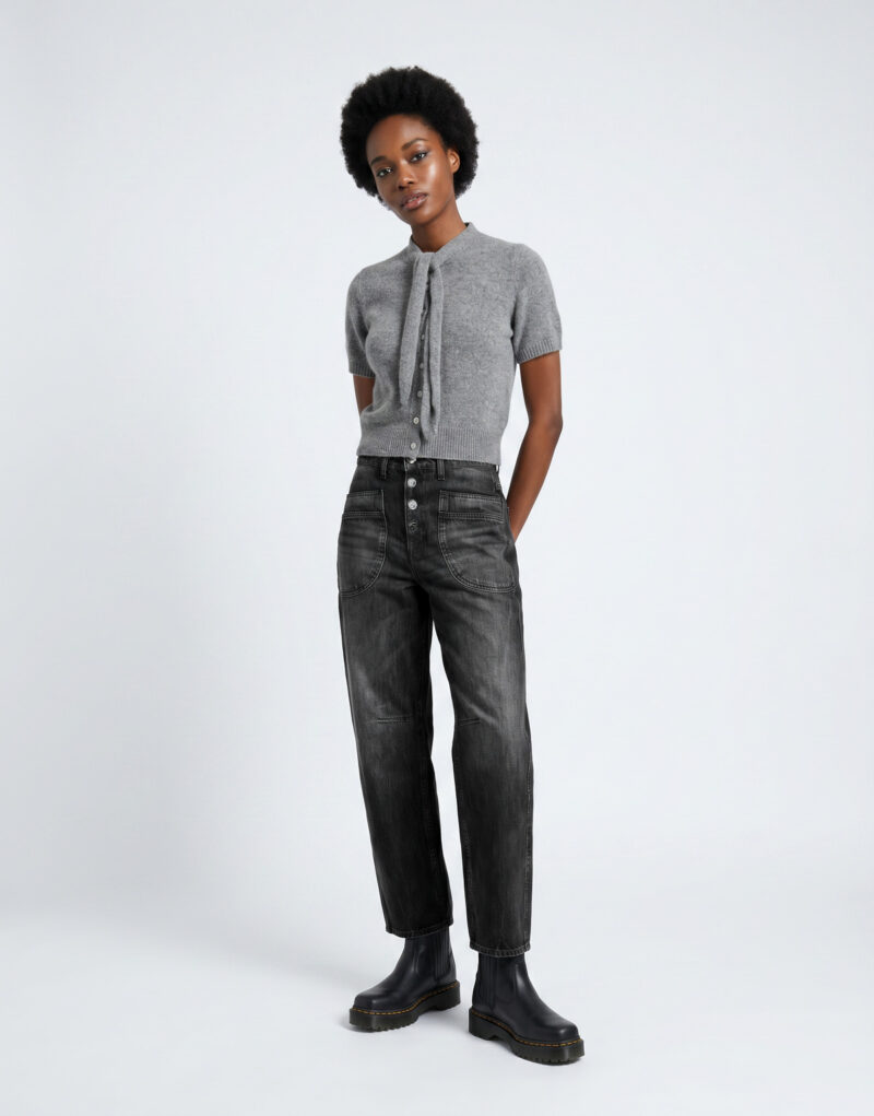 Le Temps des Cerises Nero Jeans 3/4 & 7/8 Donna - 2