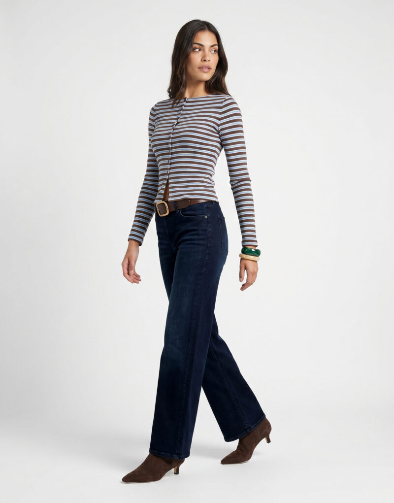 Le Temps des Cerises Blu Jeans Donna - 3