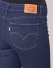 Levis 715 BOOTCUT Blu Jeans Bootcut Donna - 6