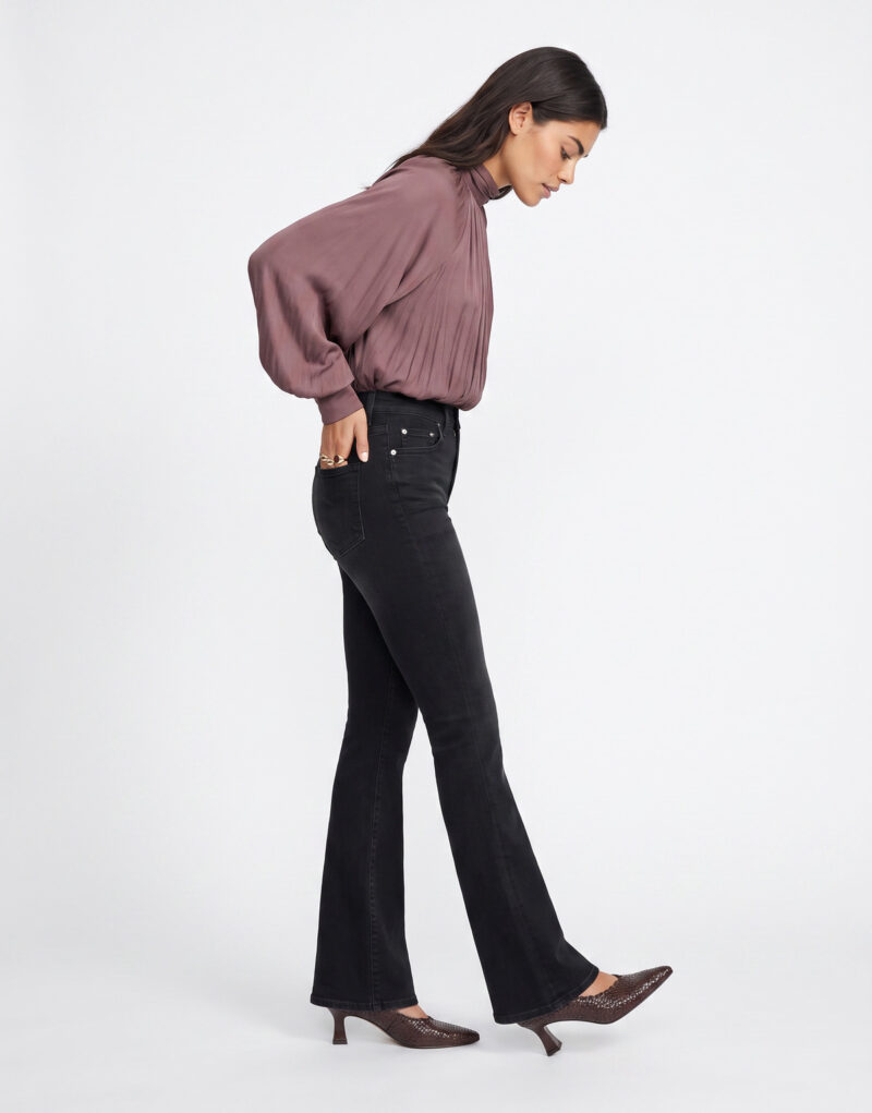 Levis 725 HIGH RISE BOOTCUT Nero Jeans Bootcut Donna - 3