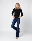 Levis 726 HR FLARE Blu Jeans Flare Donna - 2