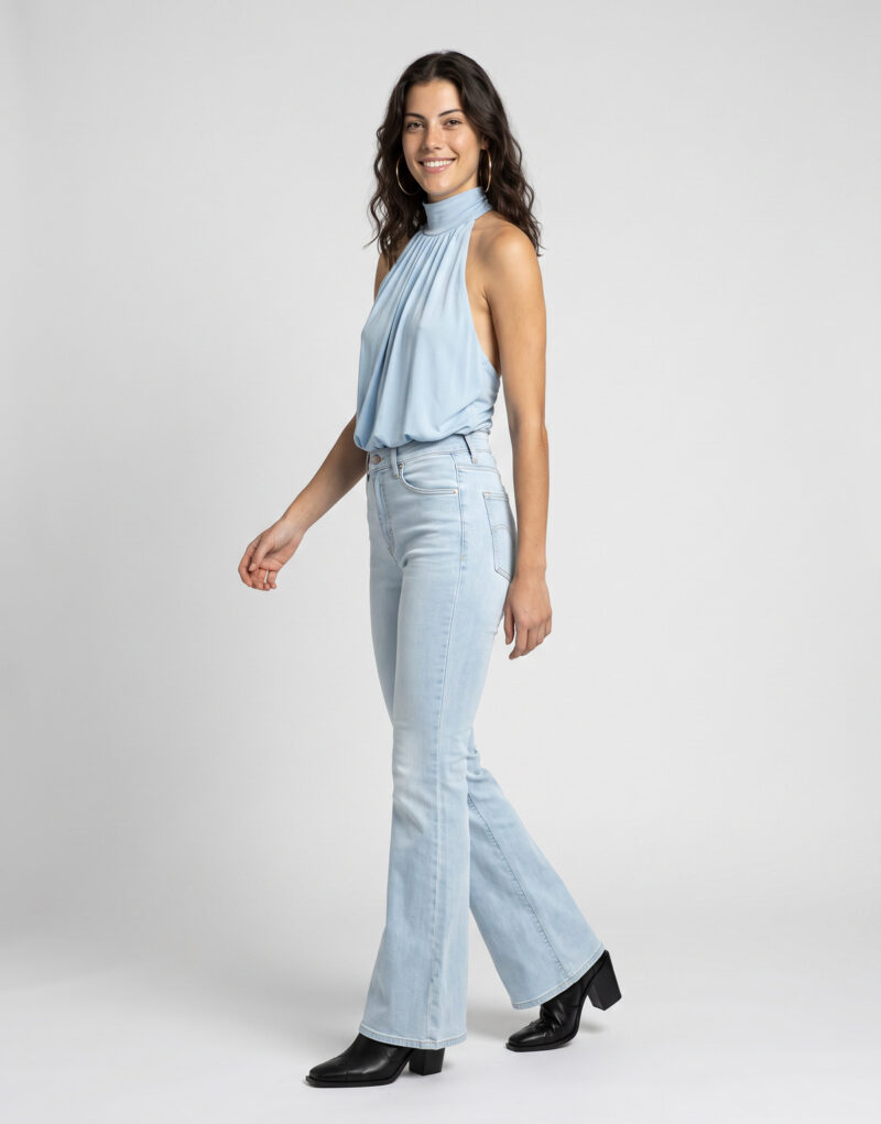 Jeans Flare Levis 726 HR FLARE Blu Jeans Flare Donna - 3