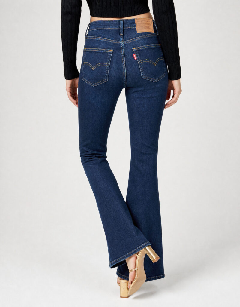 Levis 726 HR FLARE Blu Jeans Flare Donna - 4