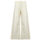 Levis 728 HR WIDE LEG Bianco Jeans Flare Donna - 1