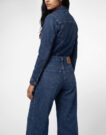 Levis 728 HR WIDE LEG Blu Jeans Flare Donna - 5