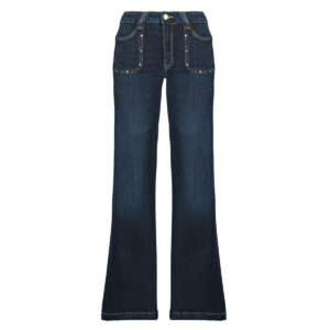 Jeans Flare    -  Blu