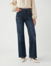 Le Temps des Cerises Blu Jeans Flare Donna - 5