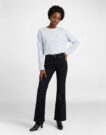 Levis RIBCAGE FLARE H2'26 Nero Jeans Flare Donna - 2