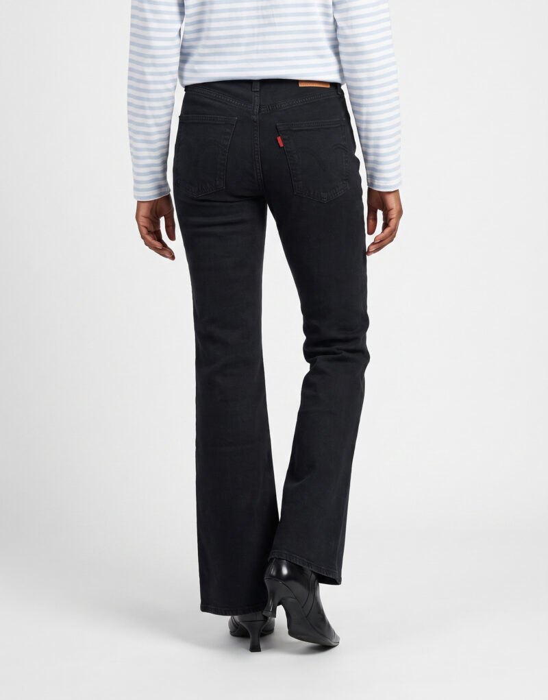 Levis RIBCAGE FLARE H2'26 Nero Jeans Flare Donna - 4