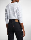 Levis RIBCAGE FLARE H2'26 Nero Jeans Flare Donna - 5