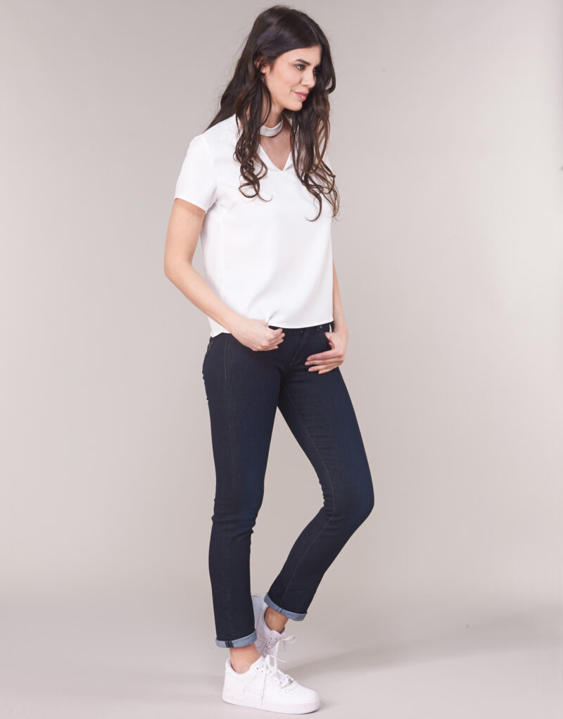 Jeans G-Star Raw MIDGE SADDLE MID STRAIGHT Blu Jeans Donna - 3