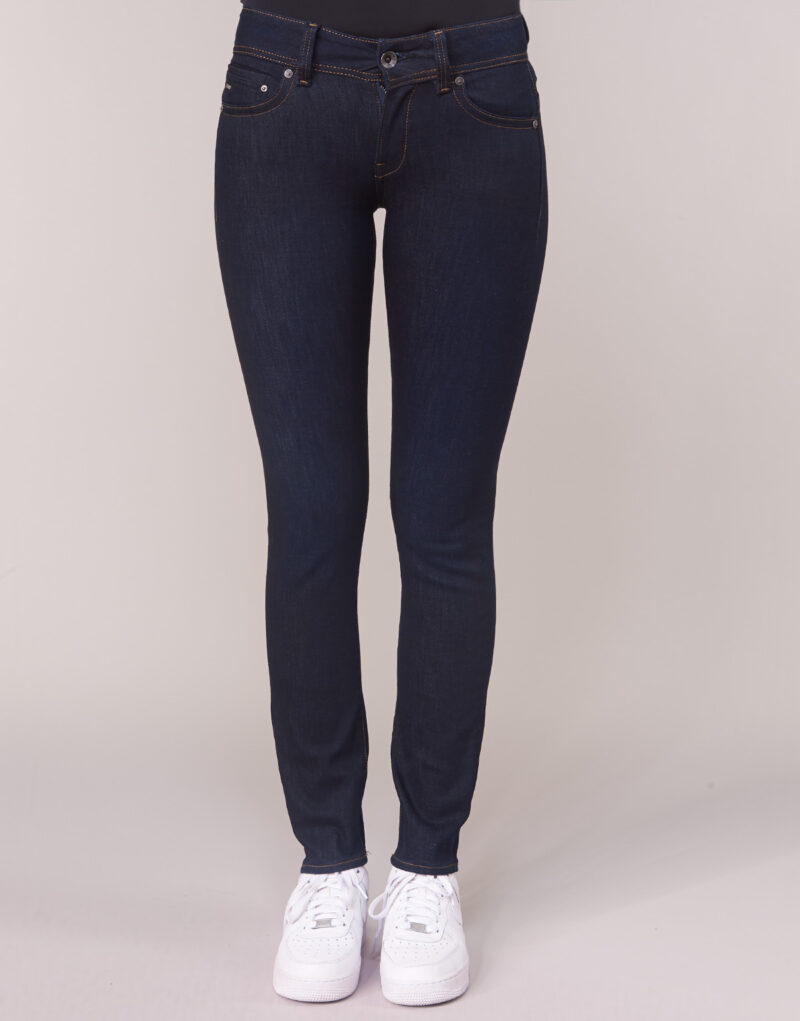 Jeans G-Star Raw MIDGE SADDLE MID STRAIGHT Blu Jeans Donna - 4