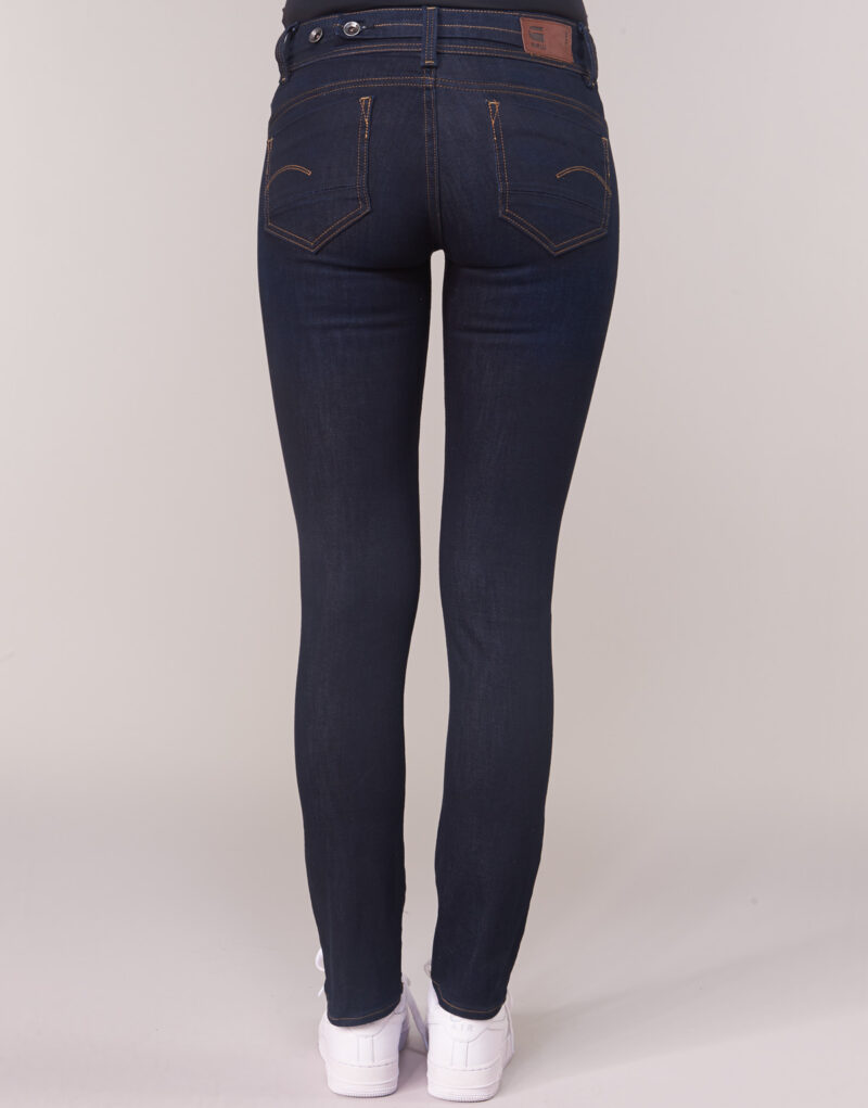 Jeans G-Star Raw MIDGE SADDLE MID STRAIGHT Blu Jeans Donna - 5