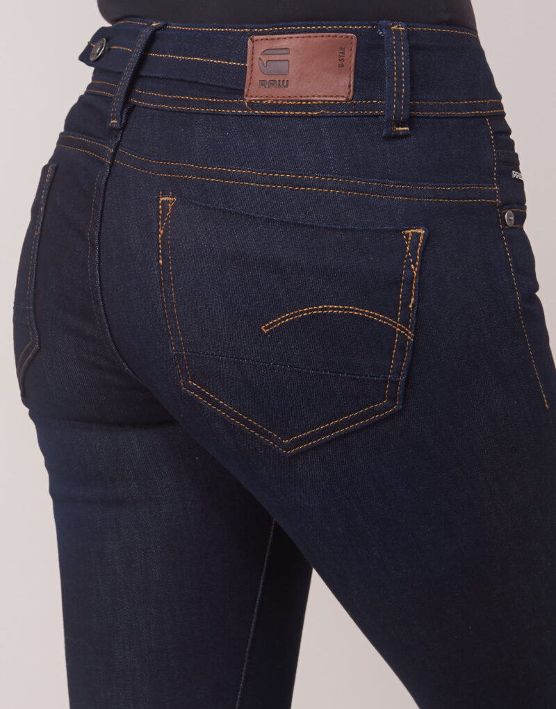 Jeans G-Star Raw MIDGE SADDLE MID STRAIGHT Blu Jeans Donna - 6
