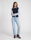 Levis RIBCAGE STRAIGHT ANKLE Blu Jeans Donna - 2