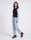 Levis RIBCAGE STRAIGHT ANKLE Blu Jeans Donna - 3