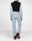 Levis RIBCAGE STRAIGHT ANKLE Blu Jeans Donna - 4