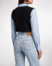 Levis RIBCAGE STRAIGHT ANKLE Blu Jeans Donna - 5