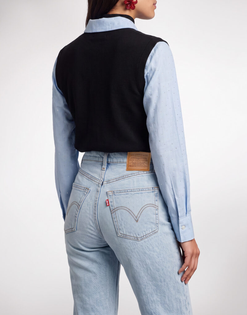 Levis RIBCAGE STRAIGHT ANKLE Blu Jeans Donna - 5