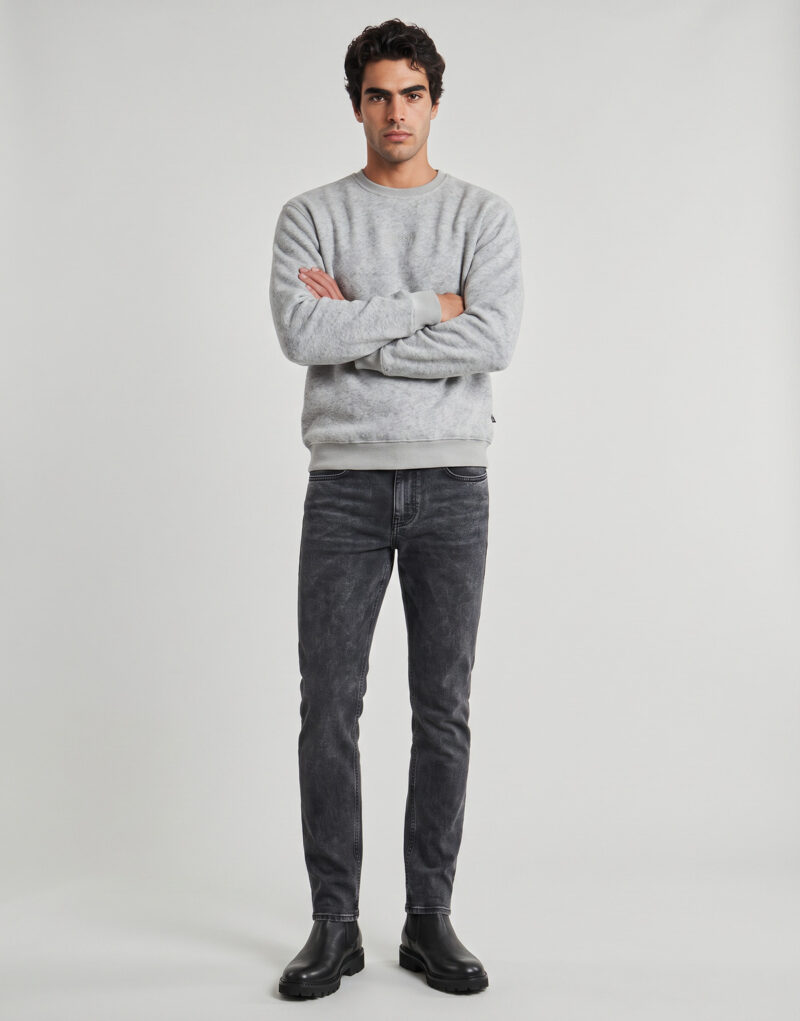 Guess G14 SLIM Grigio Jeans Slim Uomo - 2