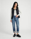 Le Temps des Cerises Blu Jeans boyfriend Donna - 2