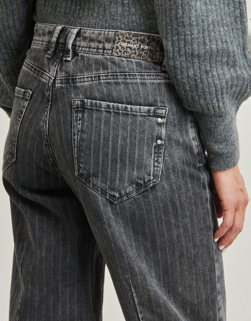 Freeman T.Porter MAEVA DENIM Grigio Jeans boyfriend Donna - 5