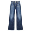 Jeans larghi    -  Blu
